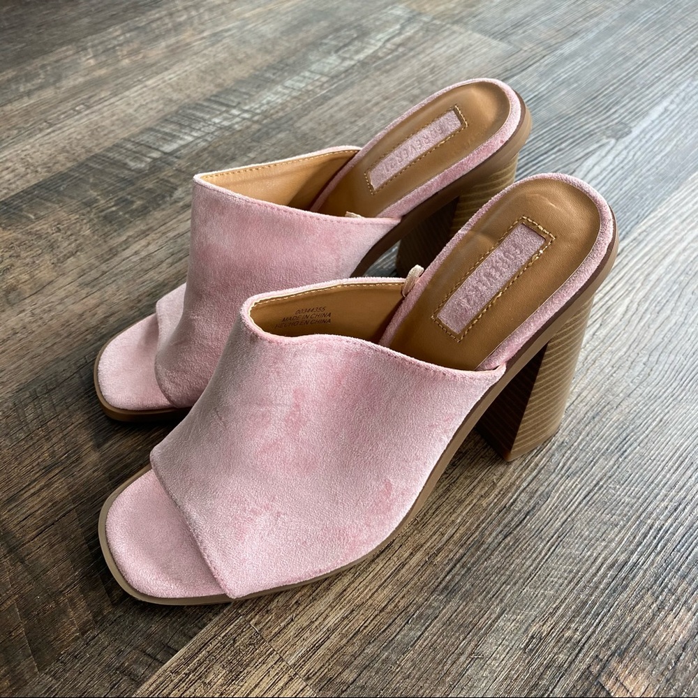 Forever 21 Pink Mules
